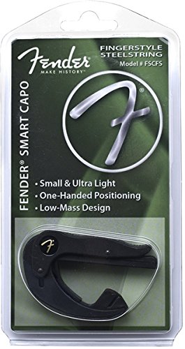 Genuine Fender FSCFS Smart Capo Guitar Capo - Flat Neck Fingerstyle