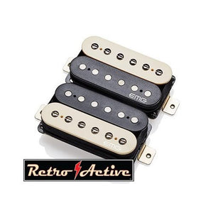 EMG Super 77 Retro Active Electric Guitar Humbucker Pickup Set, Zebra (5965.00)