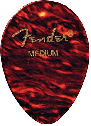 Fender 354 Classic Celluloid Guitar Picks - SHELL, THIN - 12-Pack (1 Dozen)