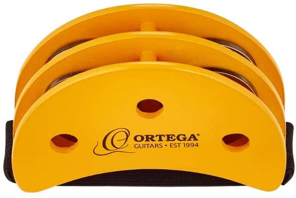 Ortega Guitars Percussive Foot Tambourine, OGFT