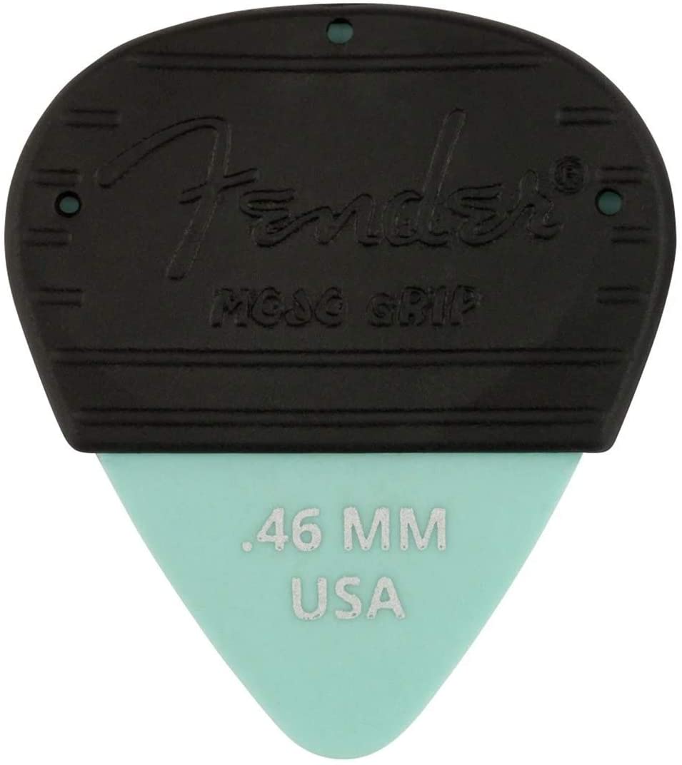 Fender MOJO GRIP Guitar Picks, Dura-Tone Delrin .46, 3-Pack BLUE