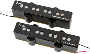 Genuine Fender GEN 4 Noiseless Jazz/J Bass Pickups Set - BLACK
