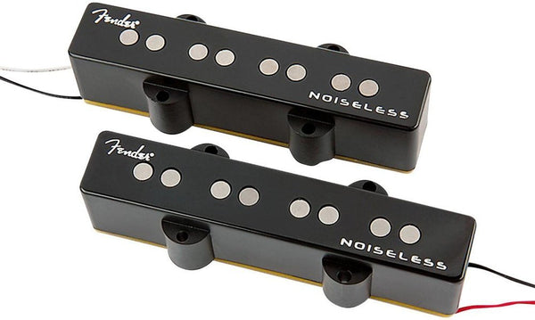 Genuine Fender GEN 4 Noiseless Jazz/J Bass Pickups Set - BLACK
