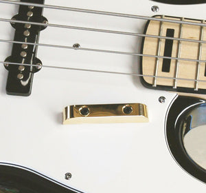 Hipshot 7T000G Thumbrest for Fender Precision/Jazz Bass - GOLD with Screws
