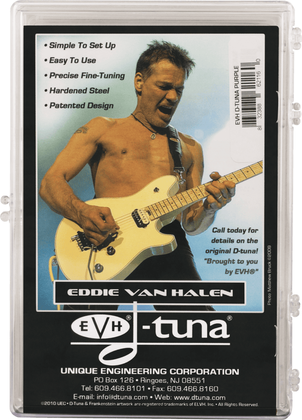 EVH Van Halen PURPLE DTuna Drop Tuner for Locking Trem Floyd Rose Tremolo