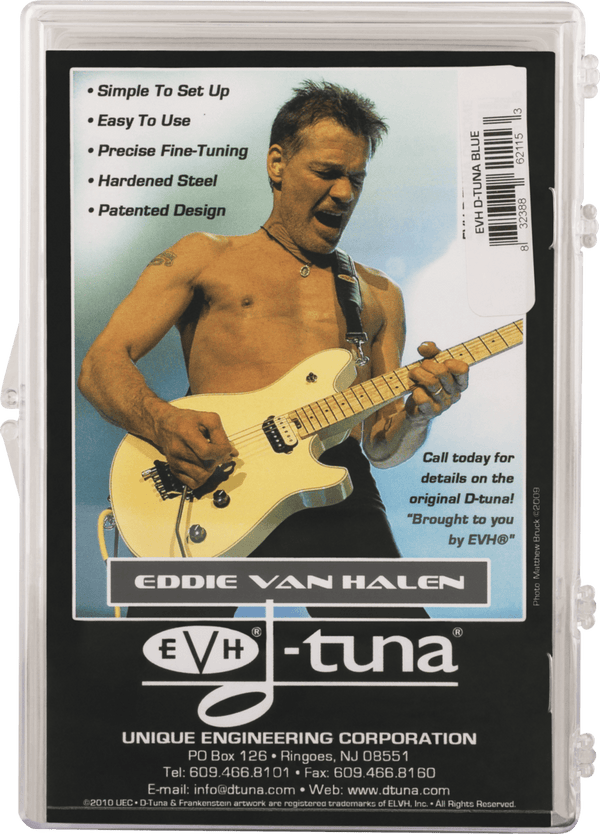 EVH Van Halen BLUE DTuna Drop Tuner for Locking Trem Floyd Rose Tremolo