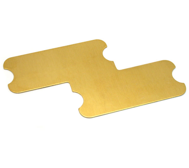 Genuine Fender Aluminum P-Bass Ground Plate Pickup Shield Blank - 001-4290-020