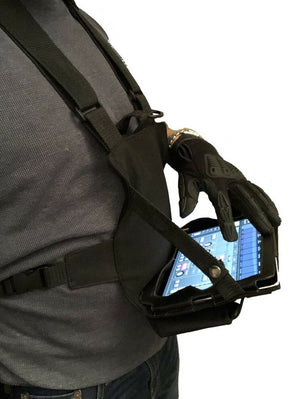 Gig Gear Two Hand Touch Stage/Work Chest Rig for 12.9” iPad/Tablet Devices