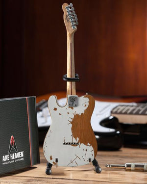 AXE HEAVEN Official Jeff Beck Fender Vintage Esquire Tele MINIATURE Guitar Gift