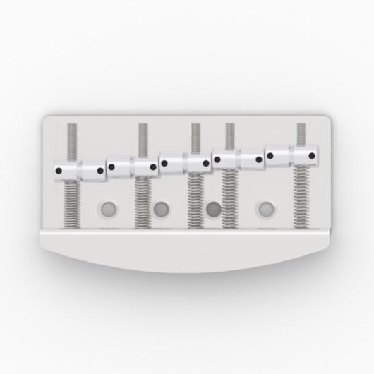 Hipshot 5-String Vintage Bass Bridge, .708" Spacing, Stainless Steel