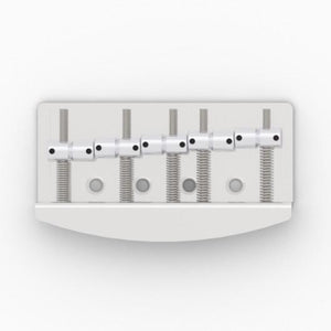 Hipshot 5-String Vintage Bass Bridge, .708" Spacing, Stainless Steel