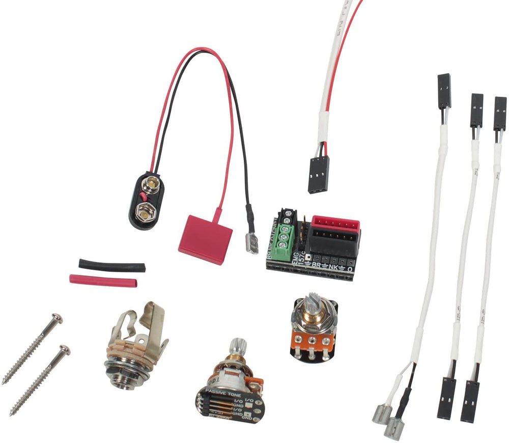 EMG 60 85 MetalWorks Active Alnico Humbucker Guitar Pickup, Brushed Chrome