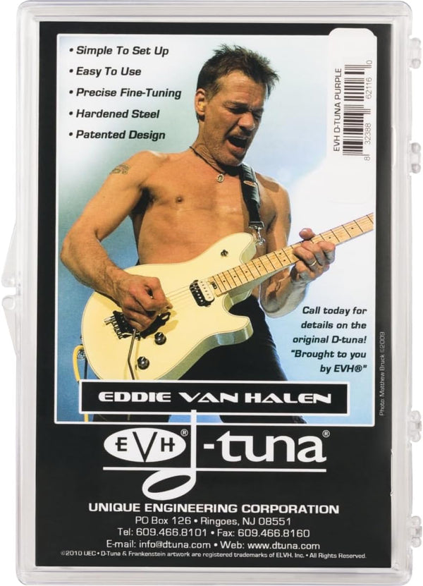 EVH Van Halen PURPLE TITANIUM DTuna Drop Tuner for Locking Trem Floyd Rose