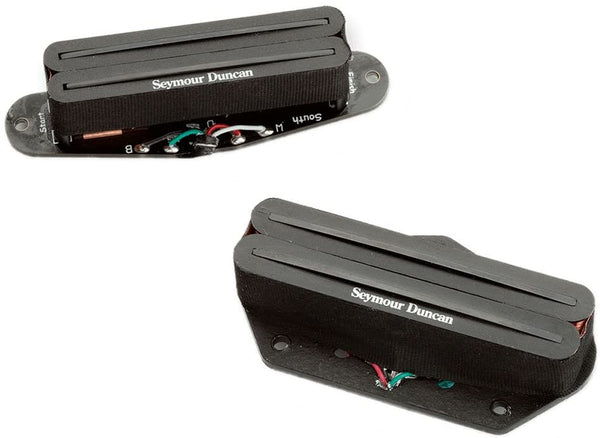Seymour Duncan STHR-1 Hot Rails Tele Pickup Set - Black