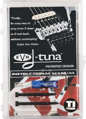 EVH Van Halen BLUE TITANIUM DTuna Drop Tuner for Locking Trem Floyd Rose