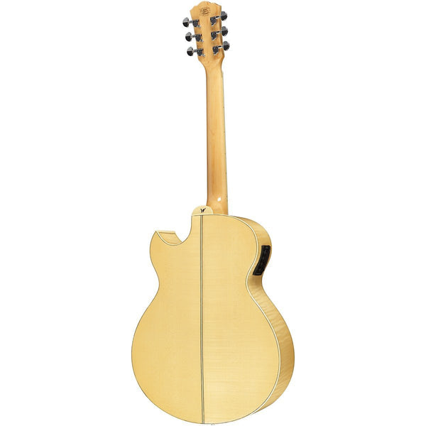 Wahsburn EA20 Festival Series Florentine Acoustic-Electric Guitar - NATURAL