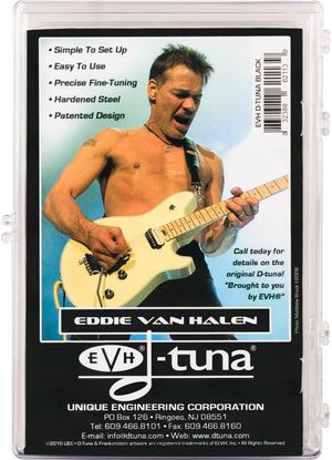 EVH Van Halen BLACK TITANIUM DTuna Drop Tuner for Locking Trem Floyd Rose