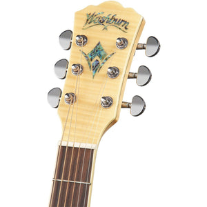 Wahsburn EA20 Festival Series Florentine Acoustic-Electric Guitar - NATURAL