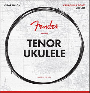 Fender 90T California Coast Clear Nylon 4-String Tenor Ukulele Strings