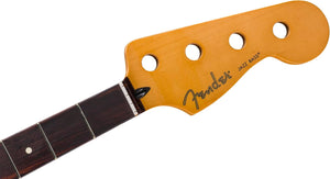 Fender Player II Series Jazz Bass Neck, 20 Med Jumbo, Rosewood, 9.5", Modern C
