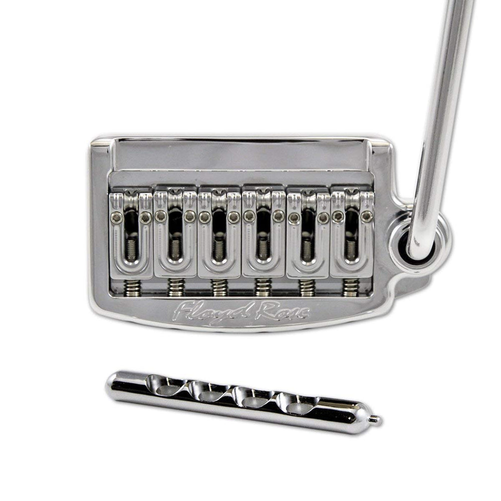 Floyd Rose Rail Tail Tremolo Kit Chrome for Strat Style Guitars, Narrow RT100N