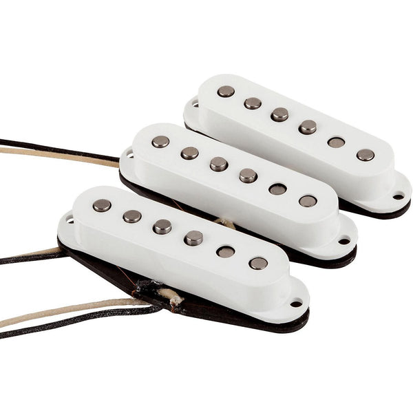 Genuine Fender Custom Shop '54 Stratocaster Strat Guitar Pickups Set - WHITE