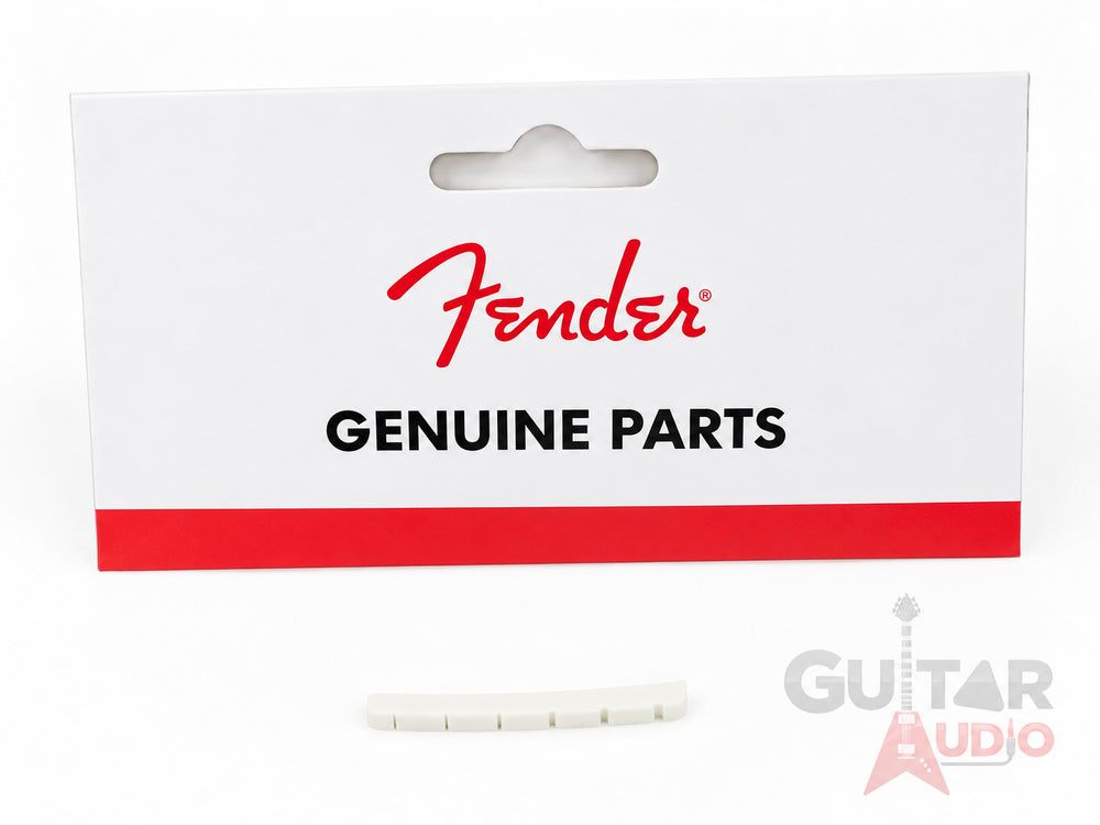 Genuine Fender Melamine Stratocaster/Telecaster Strat/Tele Pre-Slotted Nut