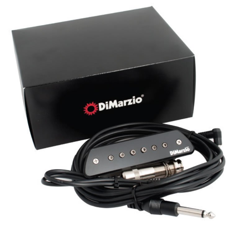 DiMarzio DP234 BLACK ANGEL Acoustic Guitar Soundhole Pickup System