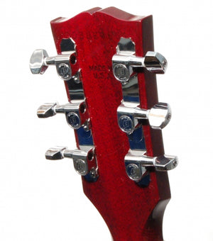 Hipshot CHROME 3+3 Classic Closed-Gear Guitar Machines 3x3 Tuners with UMP Kit