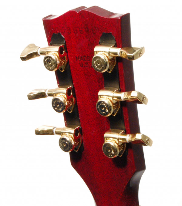 Hipshot GOLD 3+3 GripLock Open-Gear Locking Guitar Machines 3x3 Tuners