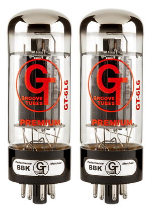 Groove Tubes GT-6L6-SD-M 6L6 Medium Performance Matched DUET/PAIR
