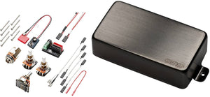 EMG 60 MetalWorks Active Ceramic Humbucker Guitar Pickup, Brushed Black Chrome