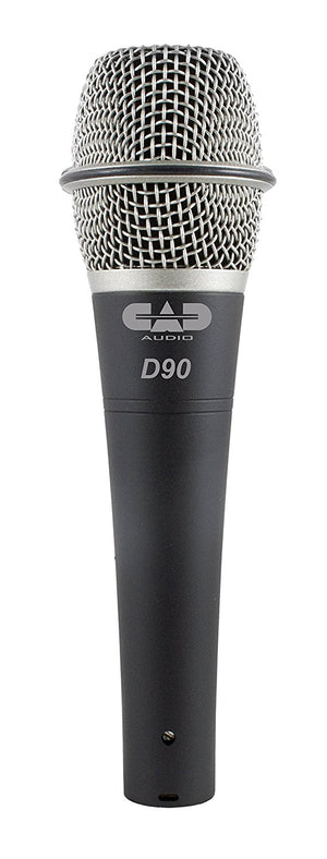 CAD Audio Live D90 Premium Dynamic Vocal Microphone/Mic Complete w/ Case & Clip