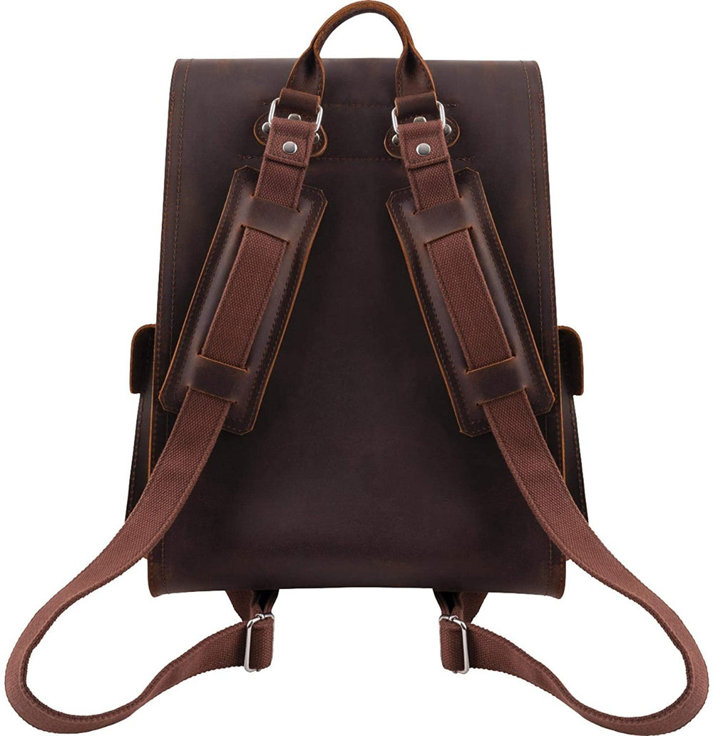 Gretsch Guitars Limited Edition Genuine Leather Backpack, Brown, 922-4527-100