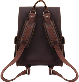 Gretsch Guitars Limited Edition Genuine Leather Backpack, Brown, 922-4527-100