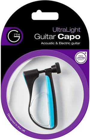 G7th UltraLight Acoustic/Electric Guitar Capo, Blue