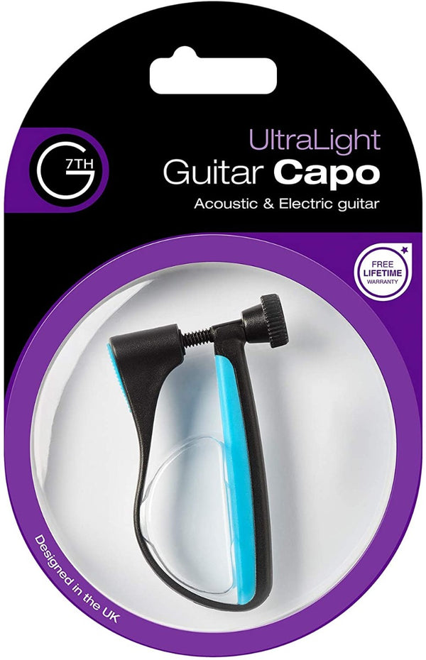 G7th UltraLight Acoustic/Electric Guitar Capo, Blue