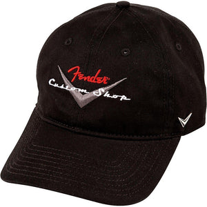 Genuine Fender Guitars Custom Shop Logo Baseball Hat Cap - One Size, Adjustable