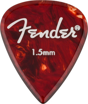Genuine Fender Aero Acrylic Guitar Picks, 6-count, 1.5mm