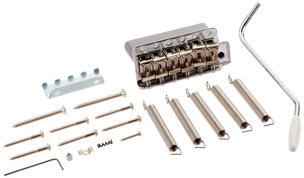 Genuine Fender Strat'57 '62 Vintage Bridge Tremolo Assembly, Chrome
