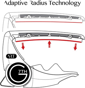 G7th Performance 3 Guitar Capo with ART, Steel String, SILVER