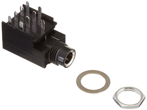 Genuine Fender Amplifier Parts - Stereo 9-Pin Box 1/4" Replacement Input Jack