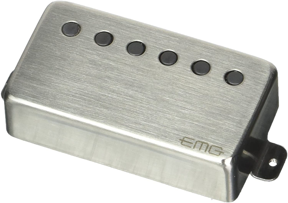 EMG 66-N Active Humbucker Neck Guitar Pickup, Brushed Chrome