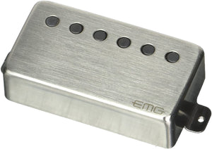 EMG 66-N Active Humbucker Neck Guitar Pickup, Brushed Chrome
