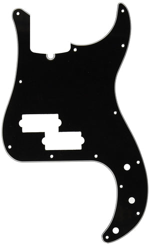 Genuine Fender 3-Ply Pickguard for Standard Precision/P-Bass - BLACK, 13-Hole