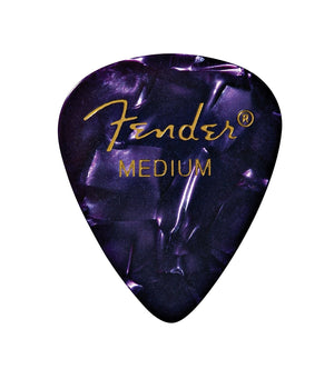 Fender 351 Premium Celluloid Guitar Picks - PURPLE, MEDIUM 144-Pack (1 Gross)