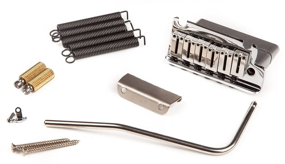 Genuine Fender Deluxe USA Stratocaster/Strat 2 Point Chrome Tremolo Bridge