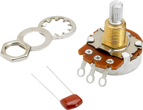 Genuine Fender 500K Split Shaft Pot CTS Guitar Volume/Tone Control Potentiometer