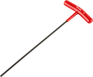 Genuine Fender Truss Rod Adjustment Wrench, "T-Style", 1/8", Red