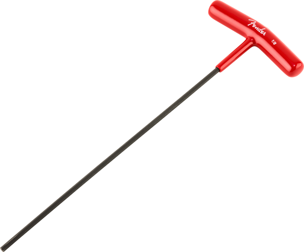 Genuine Fender Truss Rod Adjustment Wrench, "T-Style", 1/8", Red